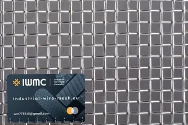 Valovita žična mreža 10x3 nerjavno jeklo