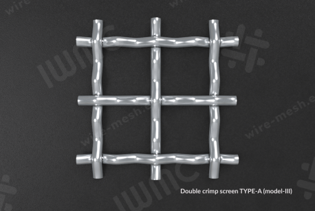 Valovita žična mreža 20x2,5 pocinkana meshing scheme - photo 6