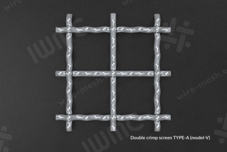 Valovita žična mreža 20x1,5 pocinkana meshing scheme - photo 6